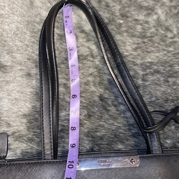 Guess black large saffiano leather tote - Picture 13 of 17